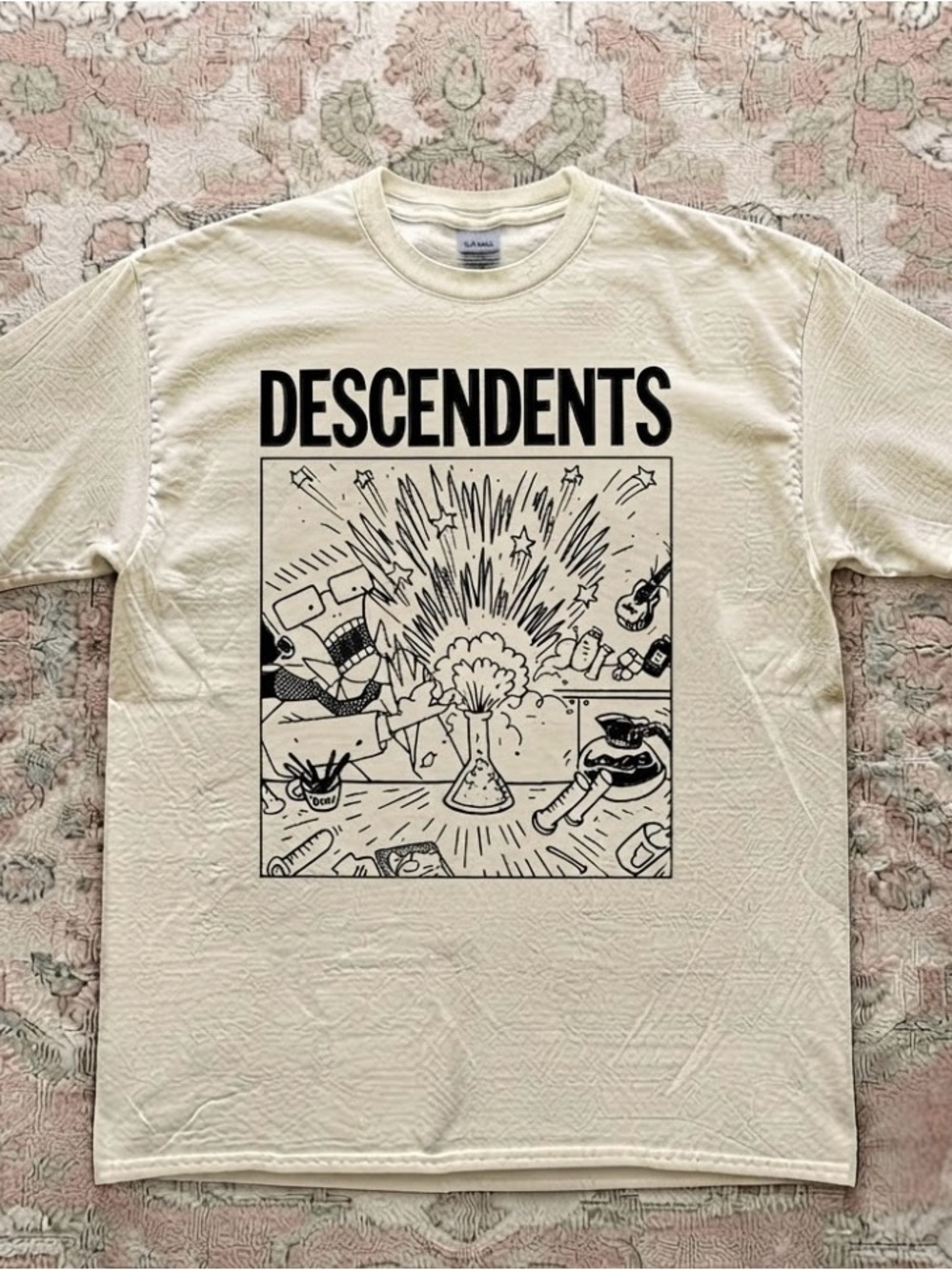 Descendents Punk Rock Band Science Laboratory  Graphic T-Shirt